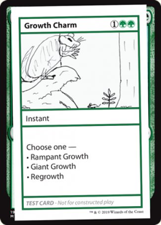 Growth Charm (2021 Edition) [Mystery Booster Playtest Cards] | Exor Games Truro