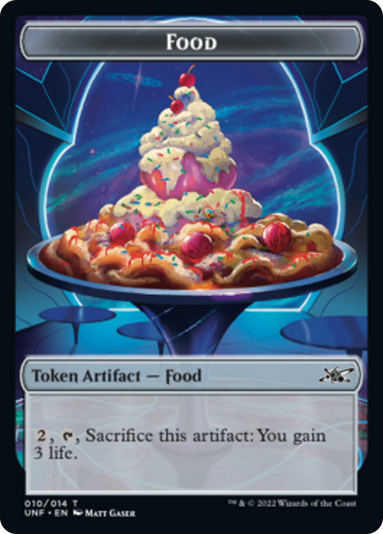 Squirrel // Food (010) Double-Sided Token [Unfinity Tokens] | Exor Games Truro