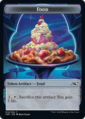 Squirrel // Food (010) Double-Sided Token [Unfinity Tokens] | Exor Games Truro