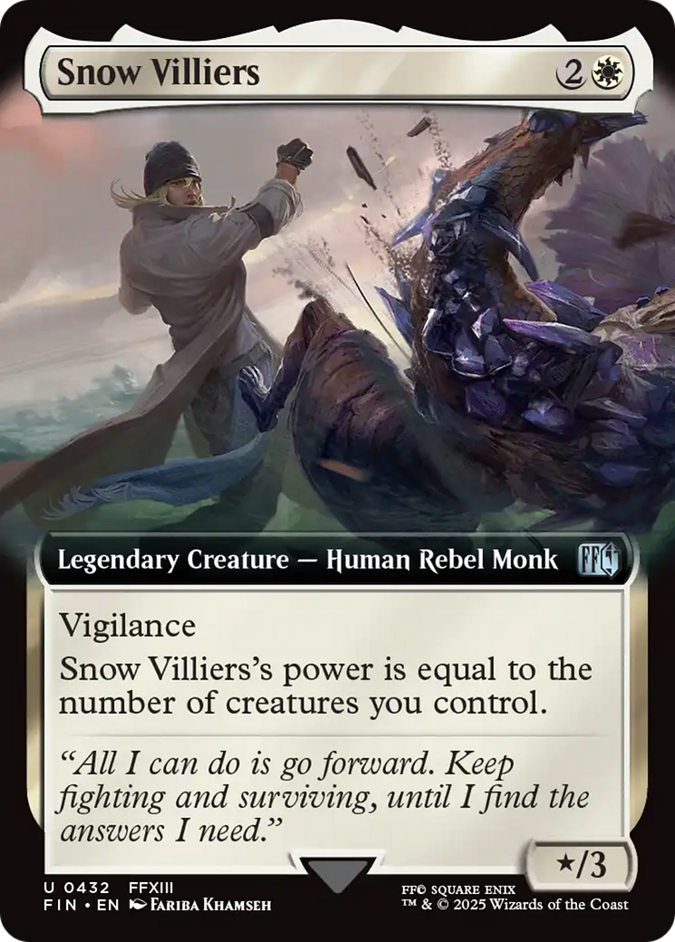 Snow Villiers (Extended Art) [FINAL FANTASY] | Exor Games Truro