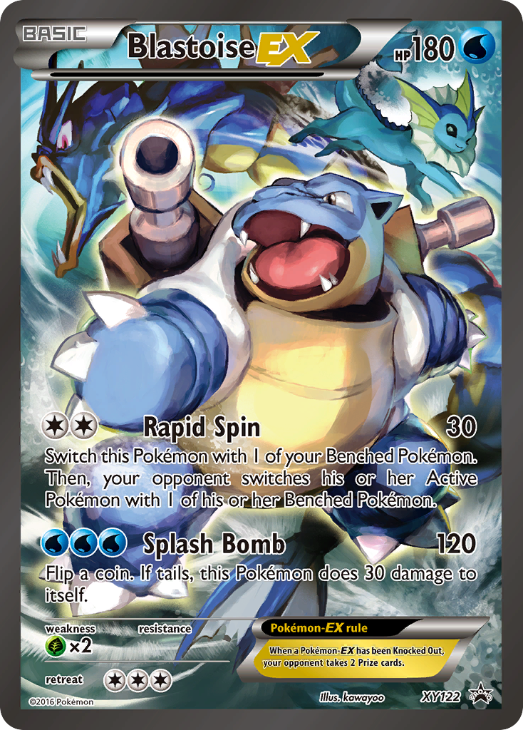 Blastoise EX (XY122) [XY: Black Star Promos] | Exor Games Truro