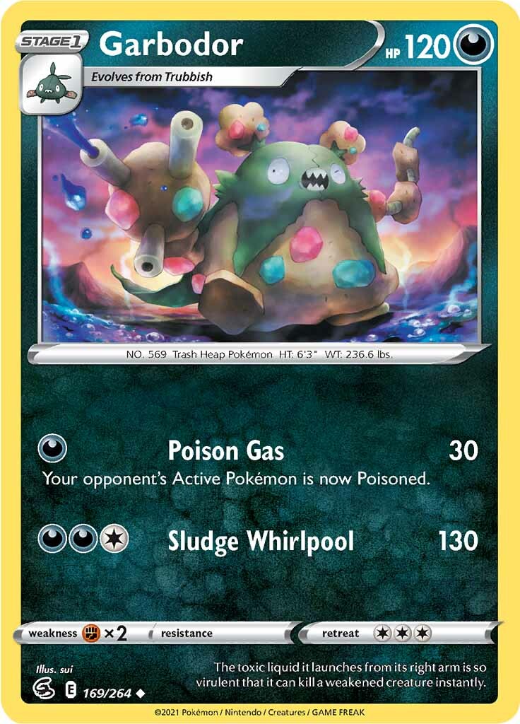 Garbodor (169/264) [Sword & Shield: Fusion Strike] | Exor Games Truro