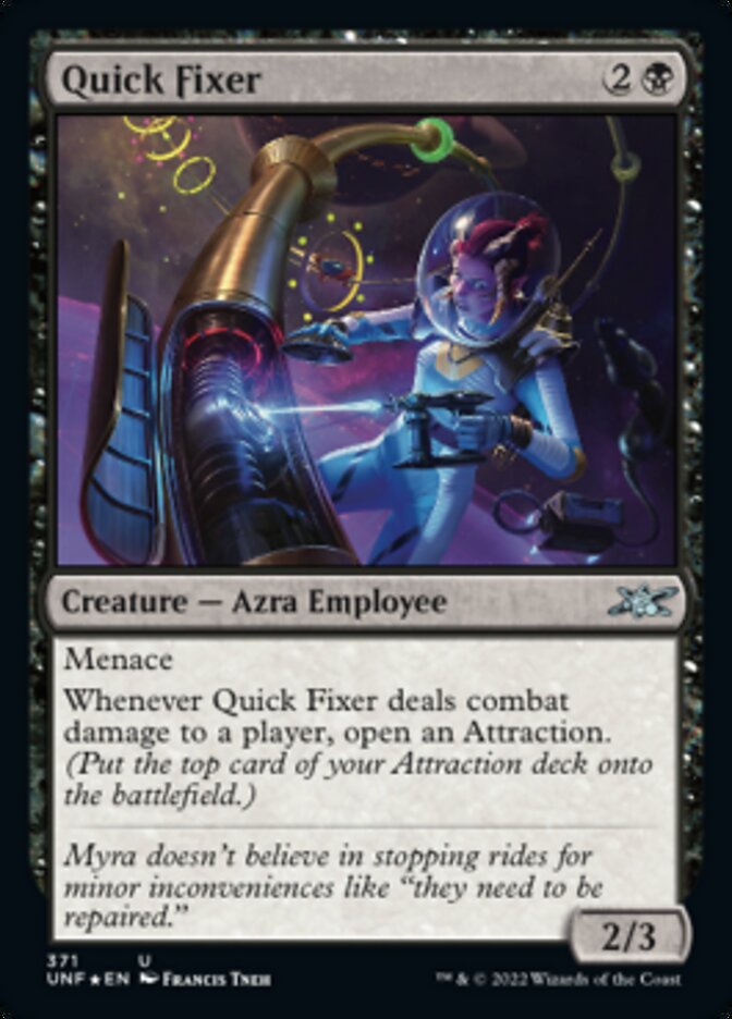 Quick Fixer (Galaxy Foil) [Unfinity] | Exor Games Truro