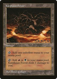 Karplusan Forest (Oversized) [Oversize Cards] | Exor Games Truro