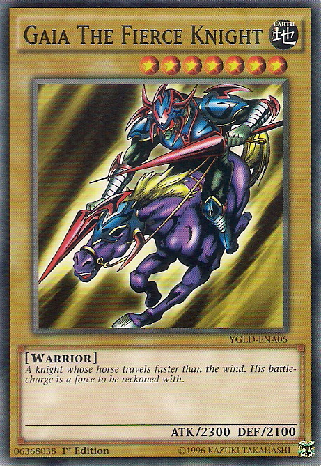 Gaia The Fierce Knight [YGLD-ENA05] Common | Exor Games Truro