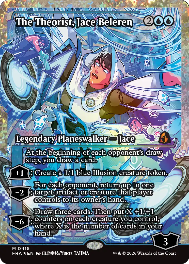 The Theorist, Jace Beleren (Showcase) (Fracture Foil) [Reality Fracture] | Exor Games Truro