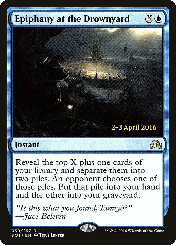 Epiphany at the Drownyard [Shadows over Innistrad Prerelease Promos] | Exor Games Truro