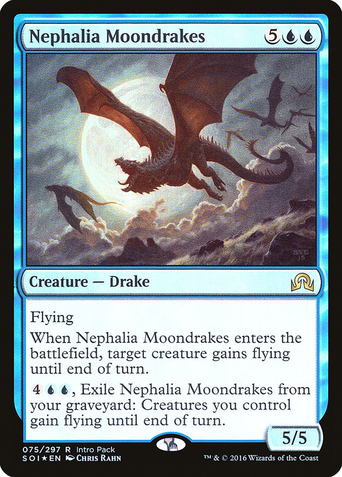 Nephalia Moondrakes (Intro Pack) [Shadows over Innistrad Promos] | Exor Games Truro