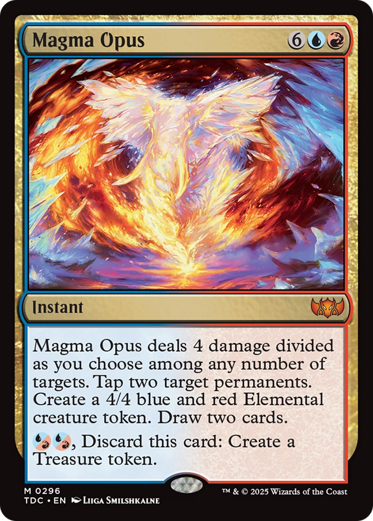 Magma Opus [Tarkir: Dragonstorm Commander] | Exor Games Truro