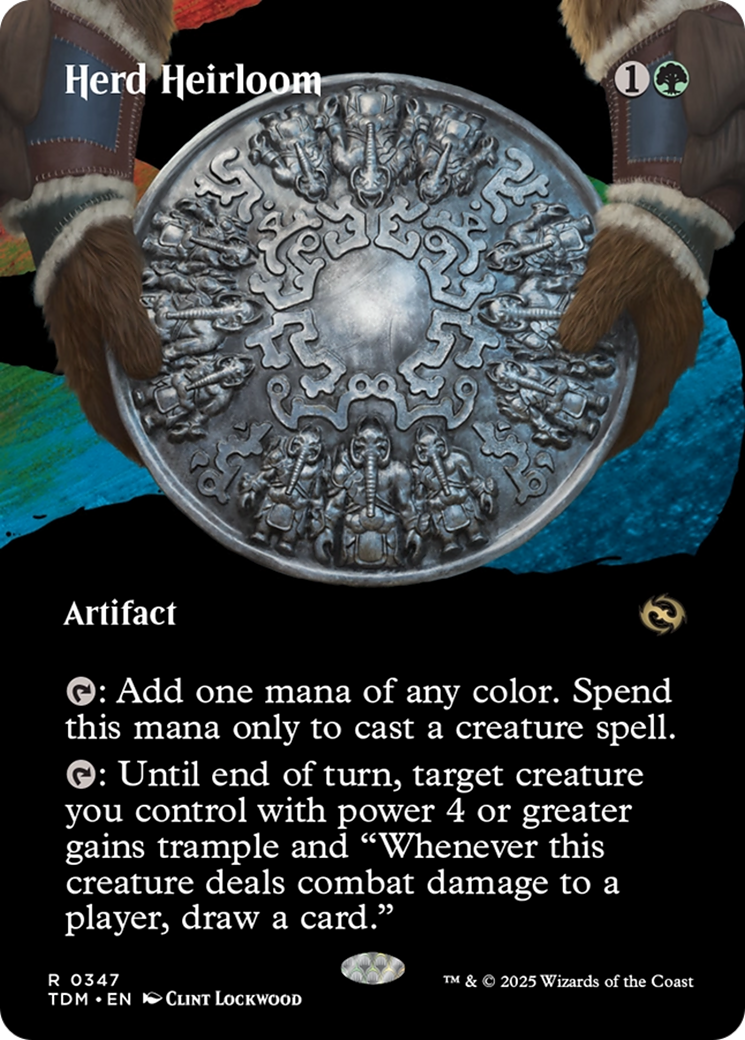 Herd Heirloom (Borderless) [Tarkir: Dragonstorm] | Exor Games Truro