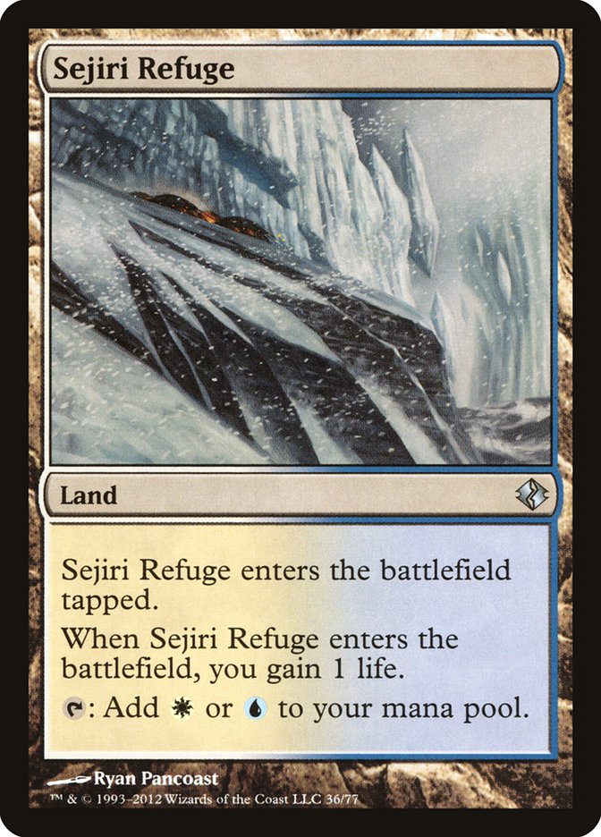 Sejiri Refuge [Duel Decks: Venser vs. Koth] | Exor Games Truro