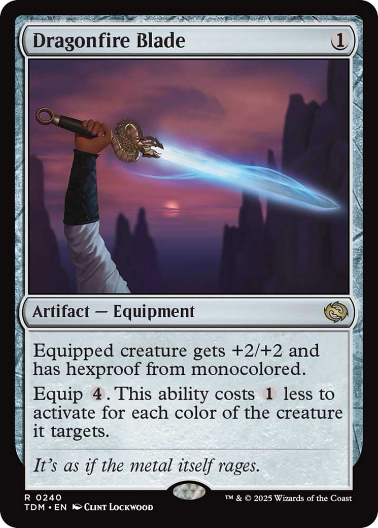 Dragonfire Blade [Tarkir: Dragonstorm] | Exor Games Truro