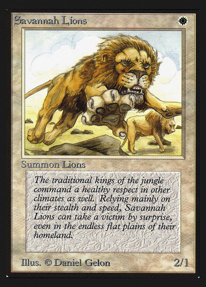 Savannah Lions [Collectors' Edition] | Exor Games Truro