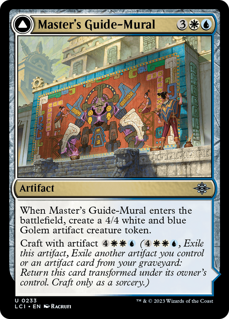 Master's Guide-Mural // Master's Manufactory [The Lost Caverns of Ixalan] | Exor Games Truro