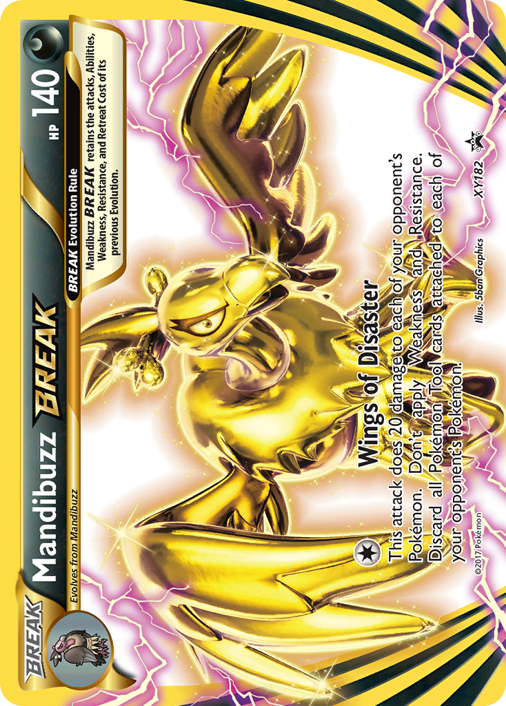 Mandibuzz BREAK (XY182) [XY: Black Star Promos] | Exor Games Truro