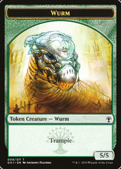 Wurm // Saproling Double-Sided Token [Guilds of Ravnica Guild Kit Tokens] | Exor Games Truro