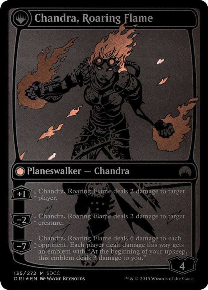 Chandra, Fire of Kaladesh // Chandra, Roaring Flame [San Diego Comic-Con 2015] | Exor Games Truro