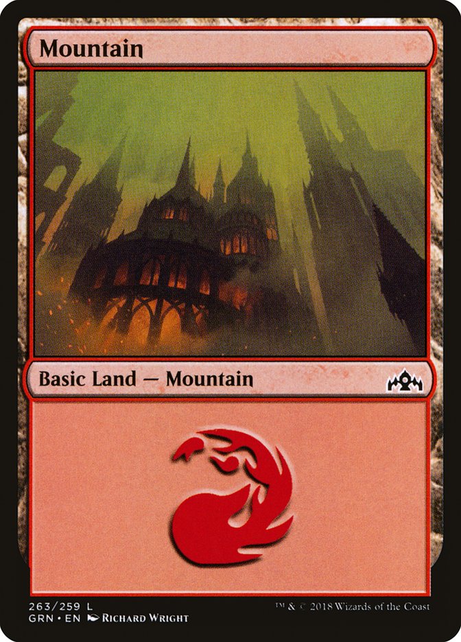 Mountain (263) [Guilds of Ravnica] | Exor Games Truro