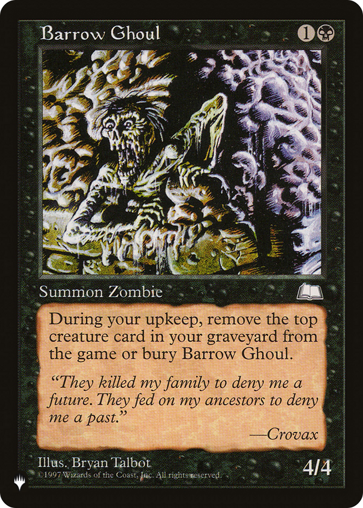 Barrow Ghoul [The List] | Exor Games Truro