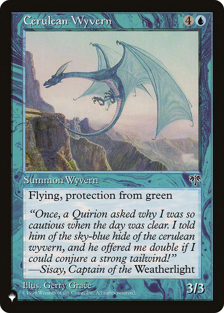Cerulean Wyvern [The List] | Exor Games Truro