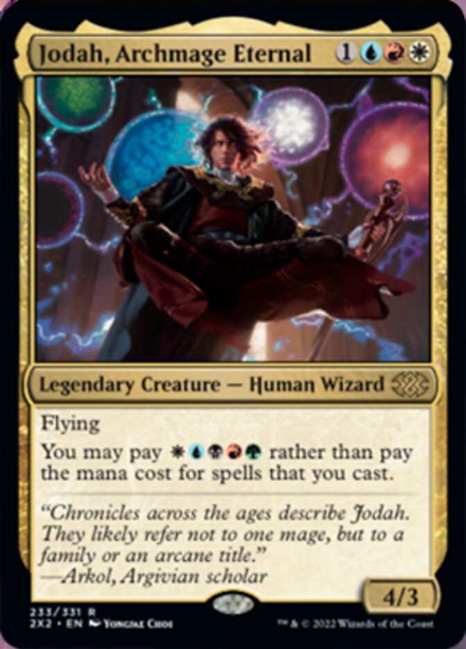 Jodah, Archmage Eternal [Double Masters 2022] | Exor Games Truro