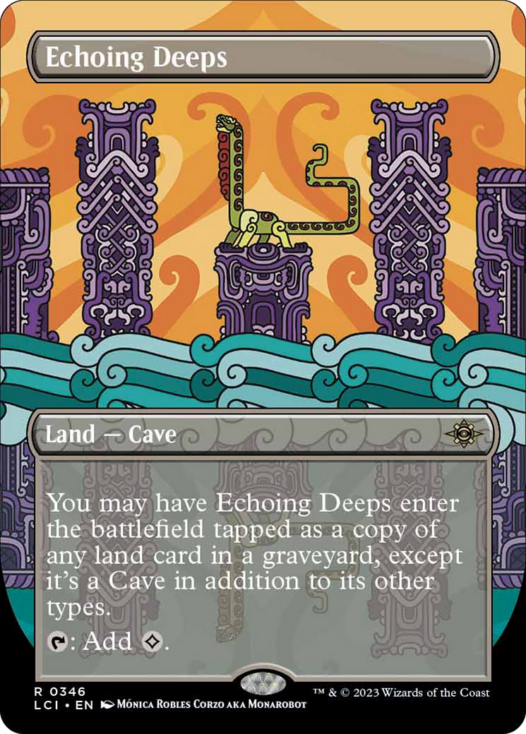 Echoing Deeps (Borderless) [The Lost Caverns of Ixalan] | Exor Games Truro