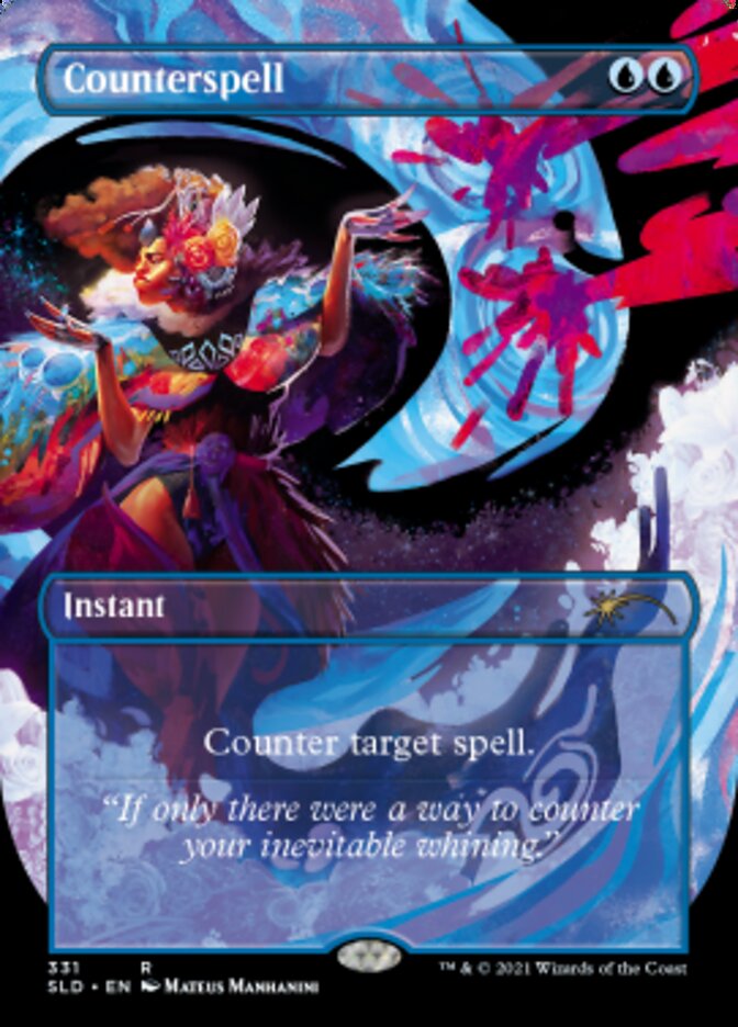 Counterspell (Borderless) [Secret Lair Drop Series] | Exor Games Truro