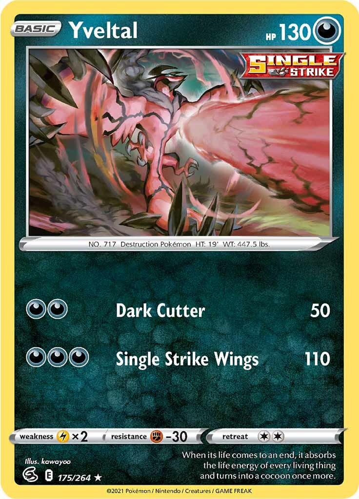 Yveltal (175/264) [Sword & Shield: Fusion Strike] | Exor Games Truro