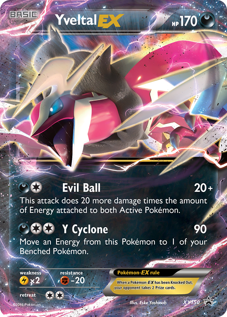 Yveltal EX (XY150) [XY: Black Star Promos] | Exor Games Truro