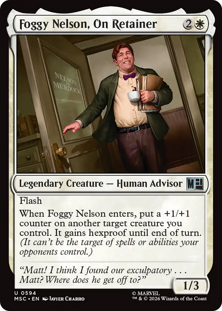Foggy Nelson, On Retainer [Marvel Super Heroes Commander] | Exor Games Truro