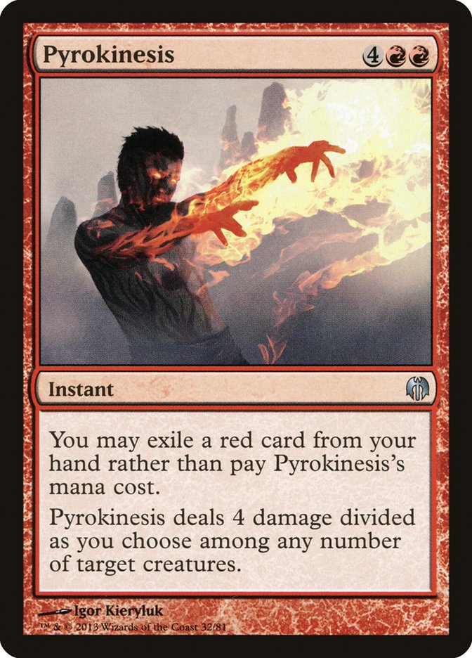 Pyrokinesis [Duel Decks: Heroes vs. Monsters] | Exor Games Truro