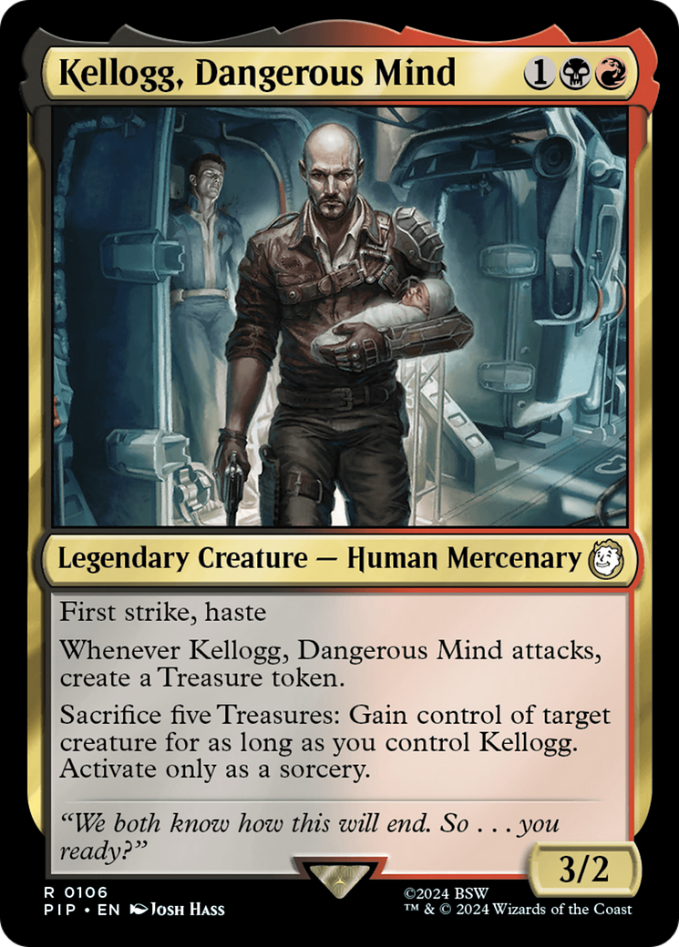 Kellogg, Dangerous Mind [Fallout] | Exor Games Truro