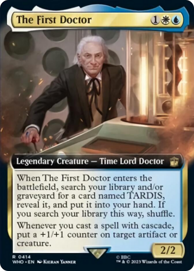 The First Doctor (Extended Art) [Doctor Who] | Exor Games Truro