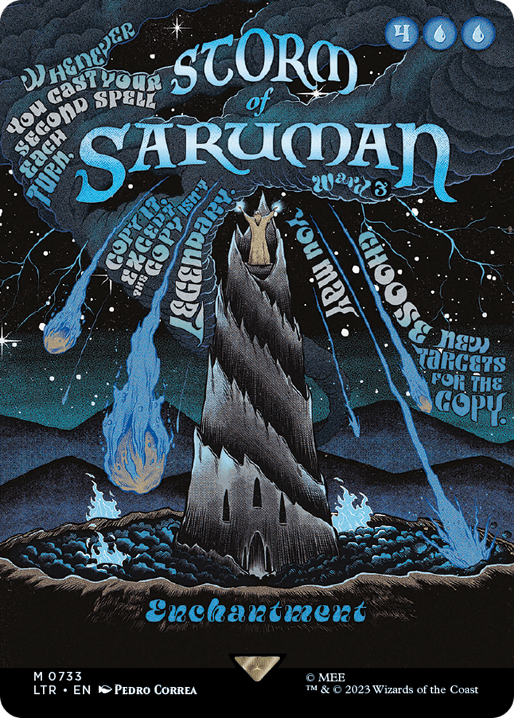 Storm of Saruman (Borderless Poster) [The Lord of the Rings: Tales of Middle-Earth] | Exor Games Truro