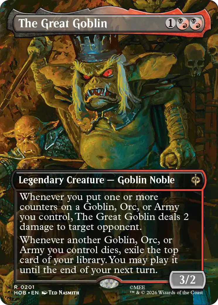 The Great Goblin (Borderless) [The Hobbit] | Exor Games Truro