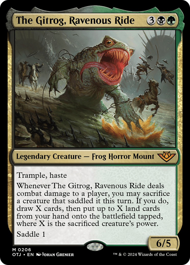 The Gitrog, Ravenous Ride [Outlaws of Thunder Junction] | Exor Games Truro