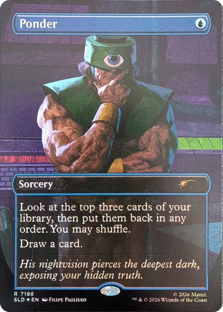 Ponder (7186) [Secret Lair Drop Series] | Exor Games Truro