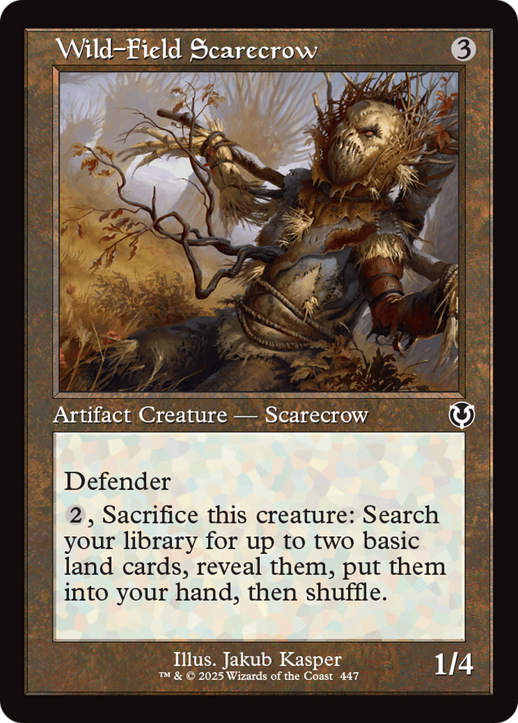 Wild-Field Scarecrow (Retro Frame) [Innistrad Remastered] | Exor Games Truro