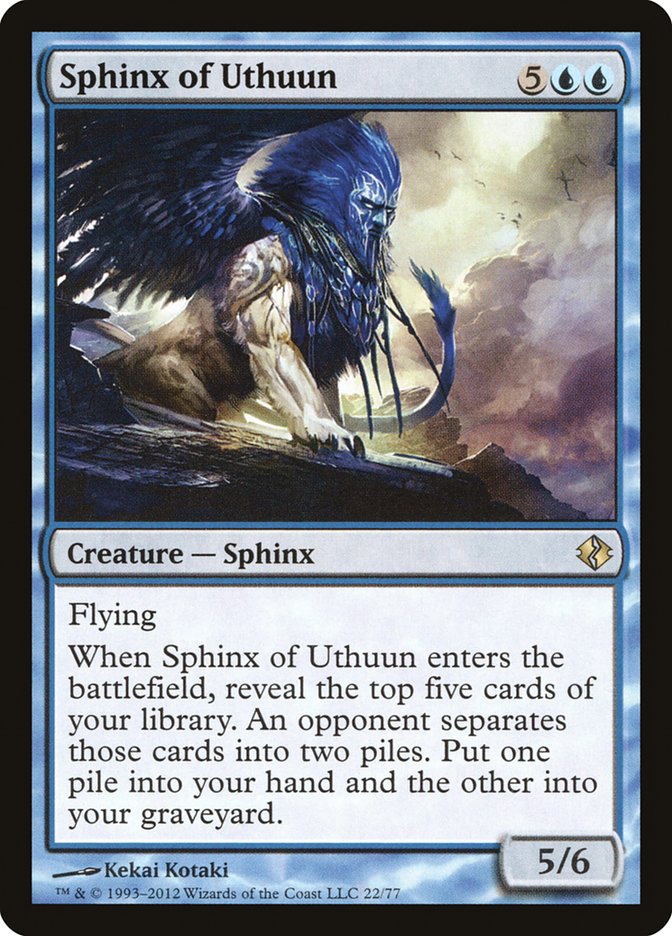 Sphinx of Uthuun [Duel Decks: Venser vs. Koth] | Exor Games Truro