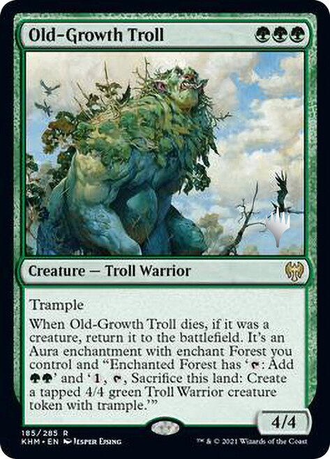 Old-Growth Troll (Promo Pack) [Kaldheim Promos] | Exor Games Truro