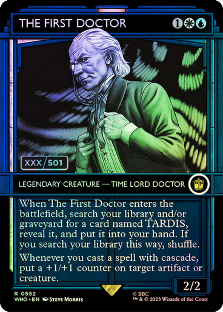 The First Doctor (Serial Numbered) [Doctor Who] | Exor Games Truro