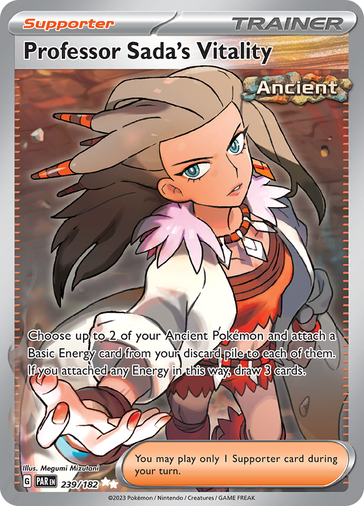 Professor Sada's Vitality (239/182) [Scarlet & Violet: Paradox Rift] | Exor Games Truro
