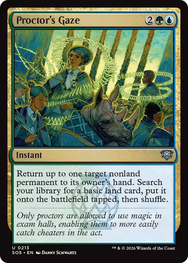 Proctor's Gaze [Secrets of Strixhaven] | Exor Games Truro
