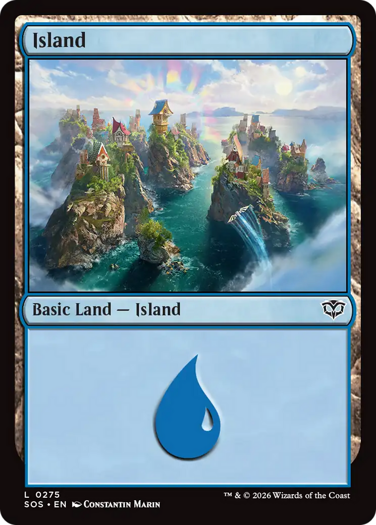 Island (0275) [Secrets of Strixhaven] | Exor Games Truro