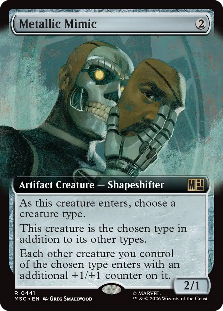 Metallic Mimic (Extended Art) [Marvel Super Heroes Commander] | Exor Games Truro