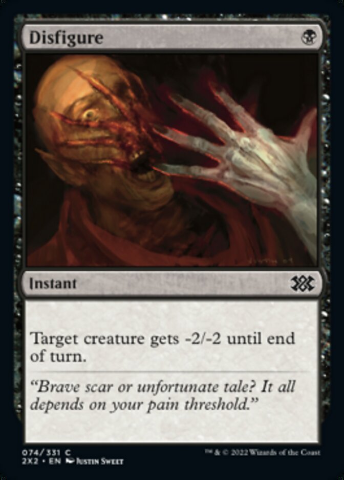 Disfigure [Double Masters 2022] | Exor Games Truro