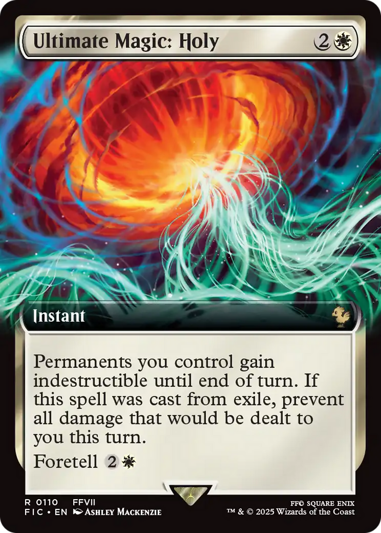 Ultimate Magic: Holy (Extended Art) [FINAL FANTASY Commander] | Exor Games Truro