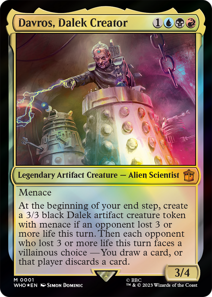 Davros, Dalek Creator [Doctor Who] | Exor Games Truro