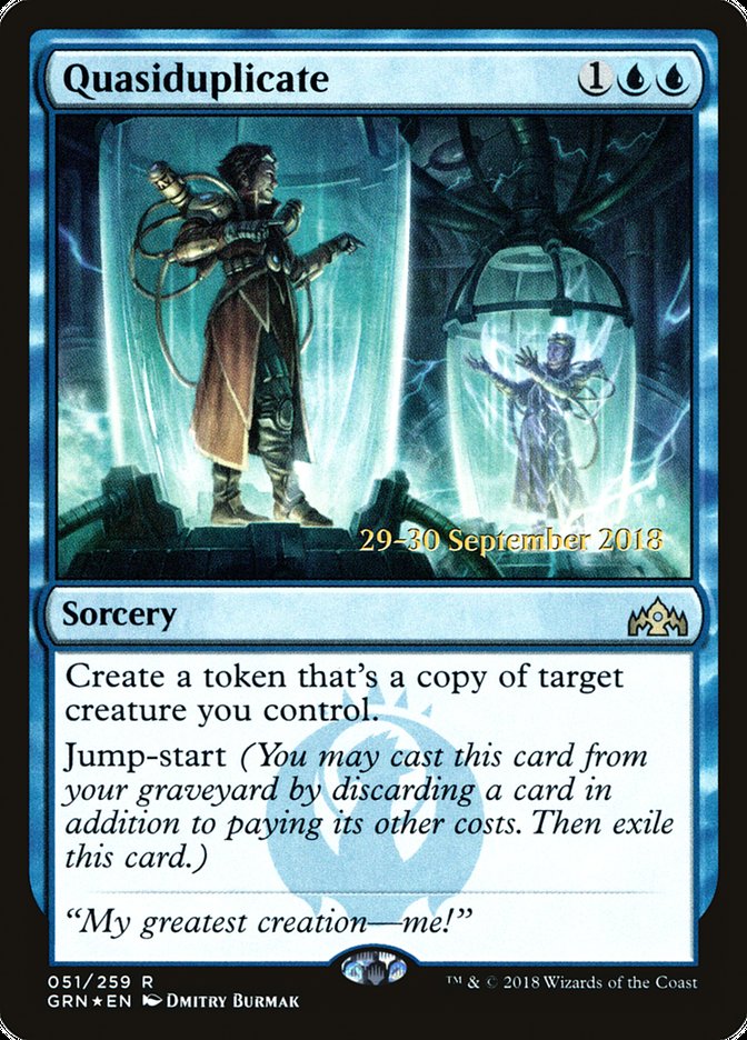 Quasiduplicate [Guilds of Ravnica Prerelease Promos] | Exor Games Truro