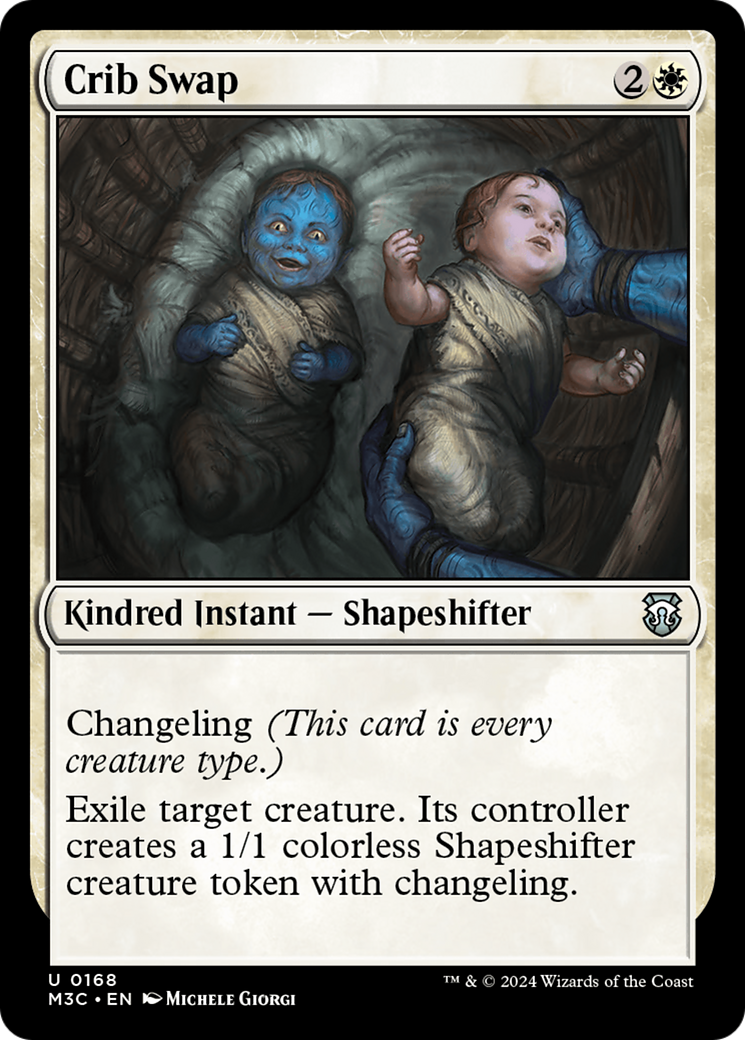 Crib Swap (Ripple Foil) [Modern Horizons 3 Commander] | Exor Games Truro